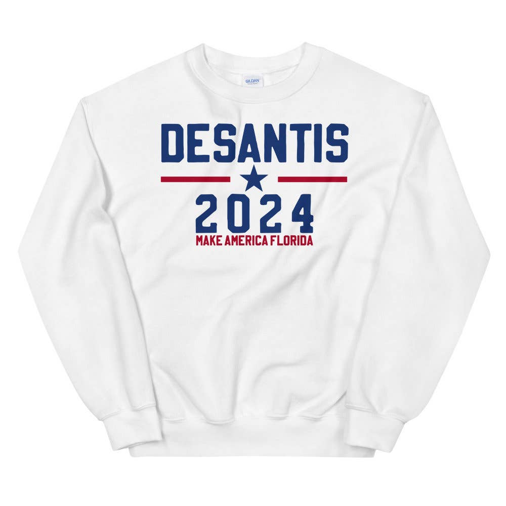 Desantis 2024 Leading the Republican Wave - Trump Sweatshirt