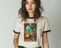 The Happy Camper Tarot - Hiking Mountain Ringer Shirt
