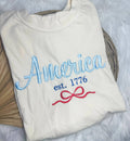 1776 America USA Patriotic 4th of July Short Sleeve