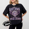 Feminist Resistance Speak Louder Women's Rights Tee