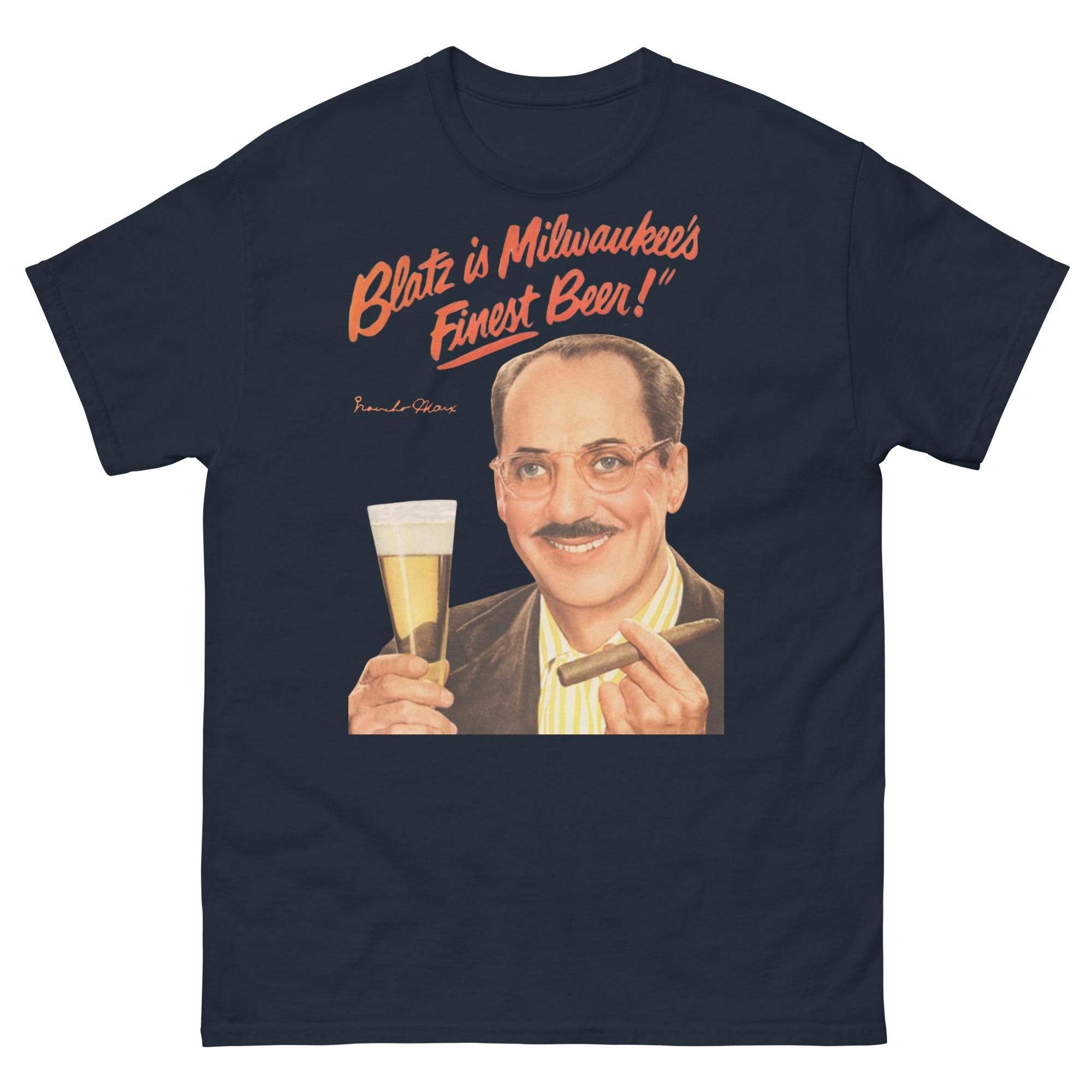 Retro Beer Ad Graphic Tee Vintage 1950S Pub Style Shirt