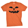 Spikey Teeth Pumpkin Face Men's T Shirt