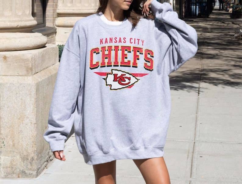Vintage Kansas City Chiefs Sweatshirt For Men and Women