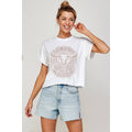 Cowboy Killer  Vintage Graphic Crop Top