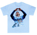 Ernie Clement Y2K Heart Tee - Blue Jays Throwback