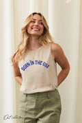 Born in the USA Mineral Graphic Tank Top