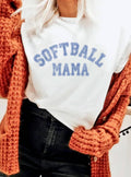 Softball Mama Graphic T Shirts