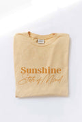 Sunshine State of Mind Mineral Washed Graphic Top