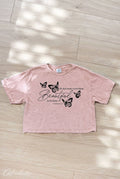 He Has Made Everything Beautiful Cropped Mineral Graphic Top
