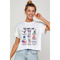 God Says I Am  Vintage Graphic Crop Top