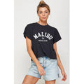 Malibu Vintage Graphic Crop Top