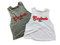 Custom Gameday Flag Crop Tank | School Spirit | Sport Mom