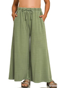 0203 Plus French Terry Pigment Dye & Enzyme Washed Pants SI-29343