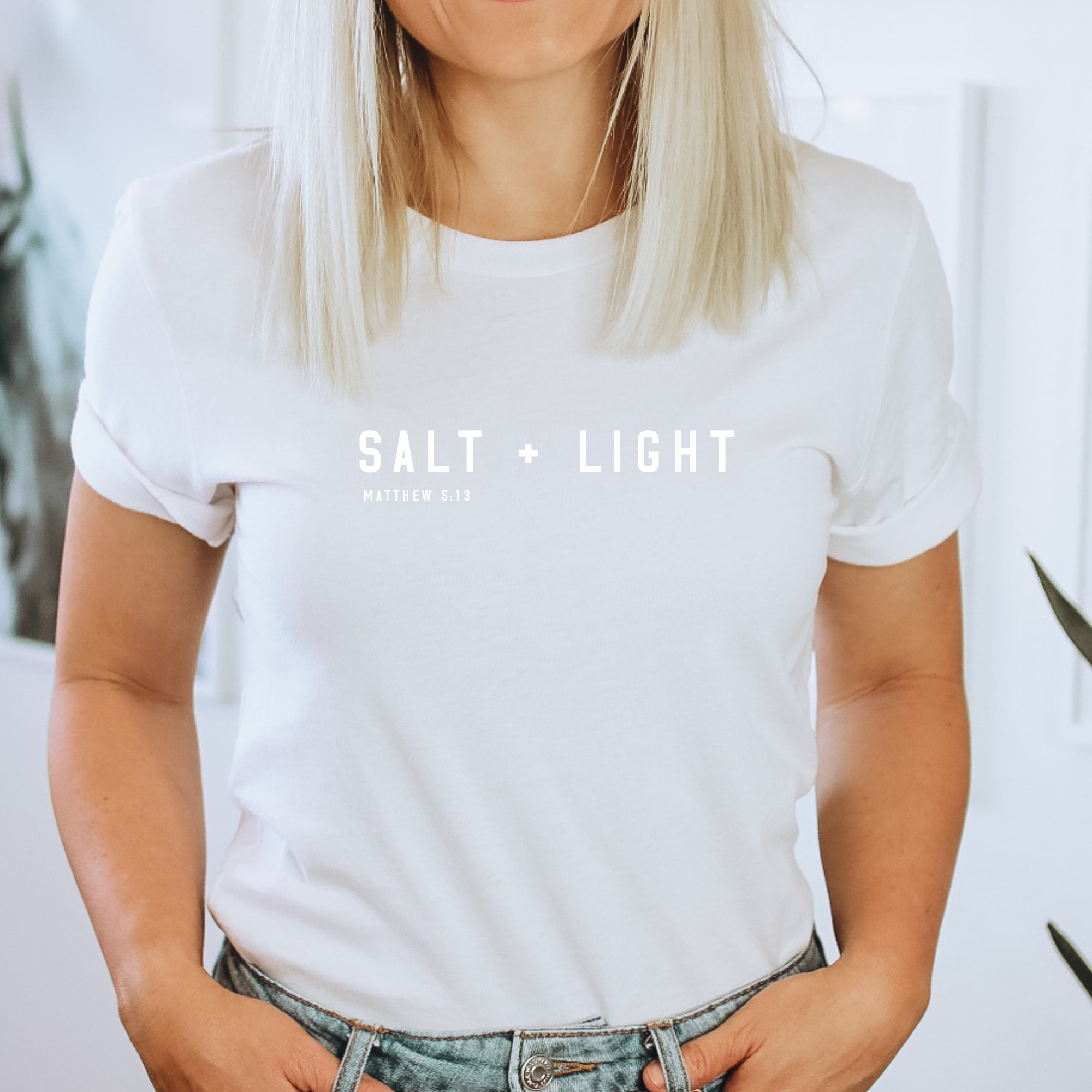 Salt and Light Summer Women's Beach Boating T-Shirt