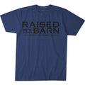 Raised in A Barn Tee-Heather Navy