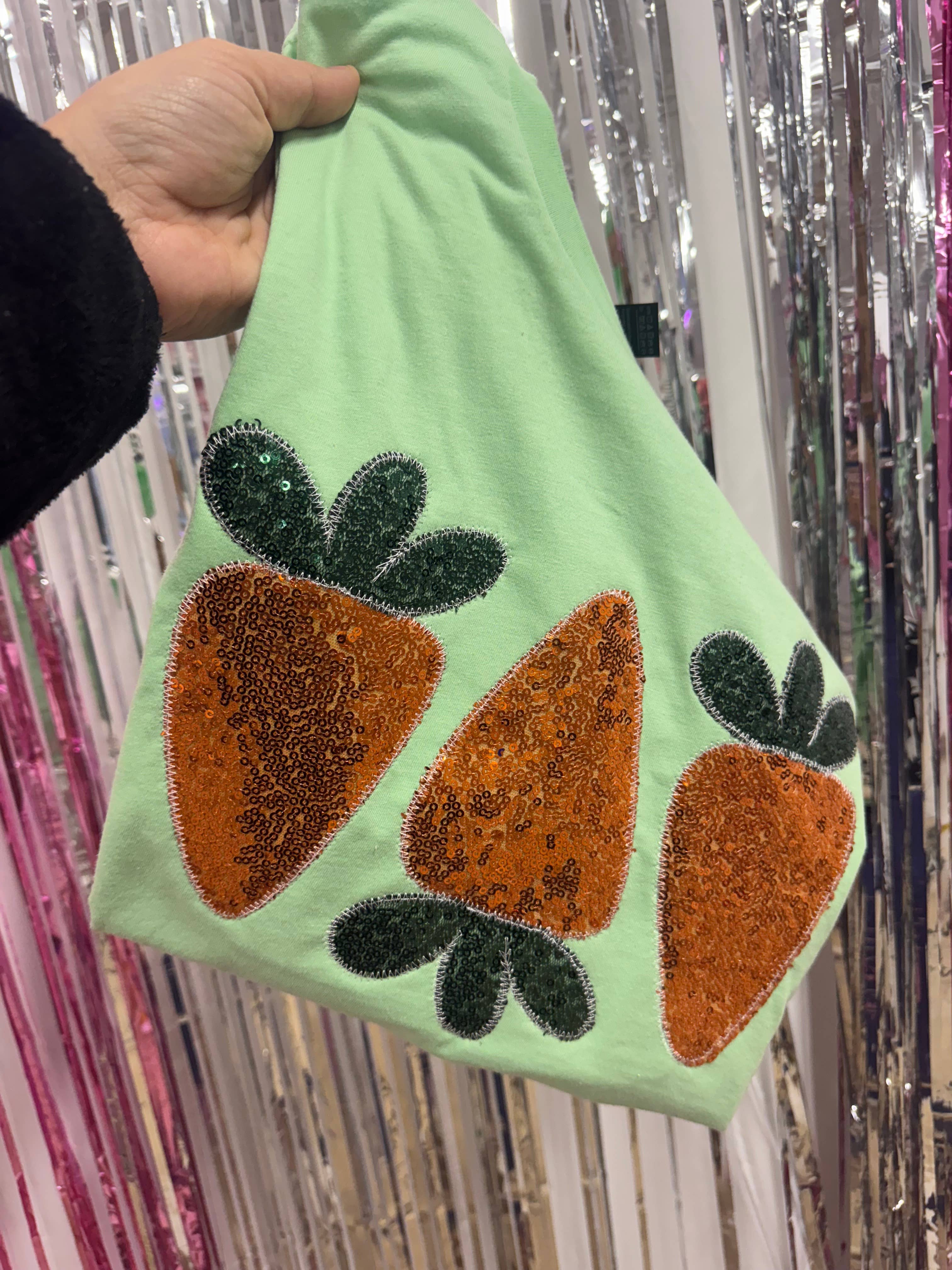 Easter Carrot Handmade Short Sleeve T