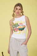 Hawaii Graphic Knit Tank Top