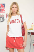 Boston Short Sleeve Knit T-Shirt