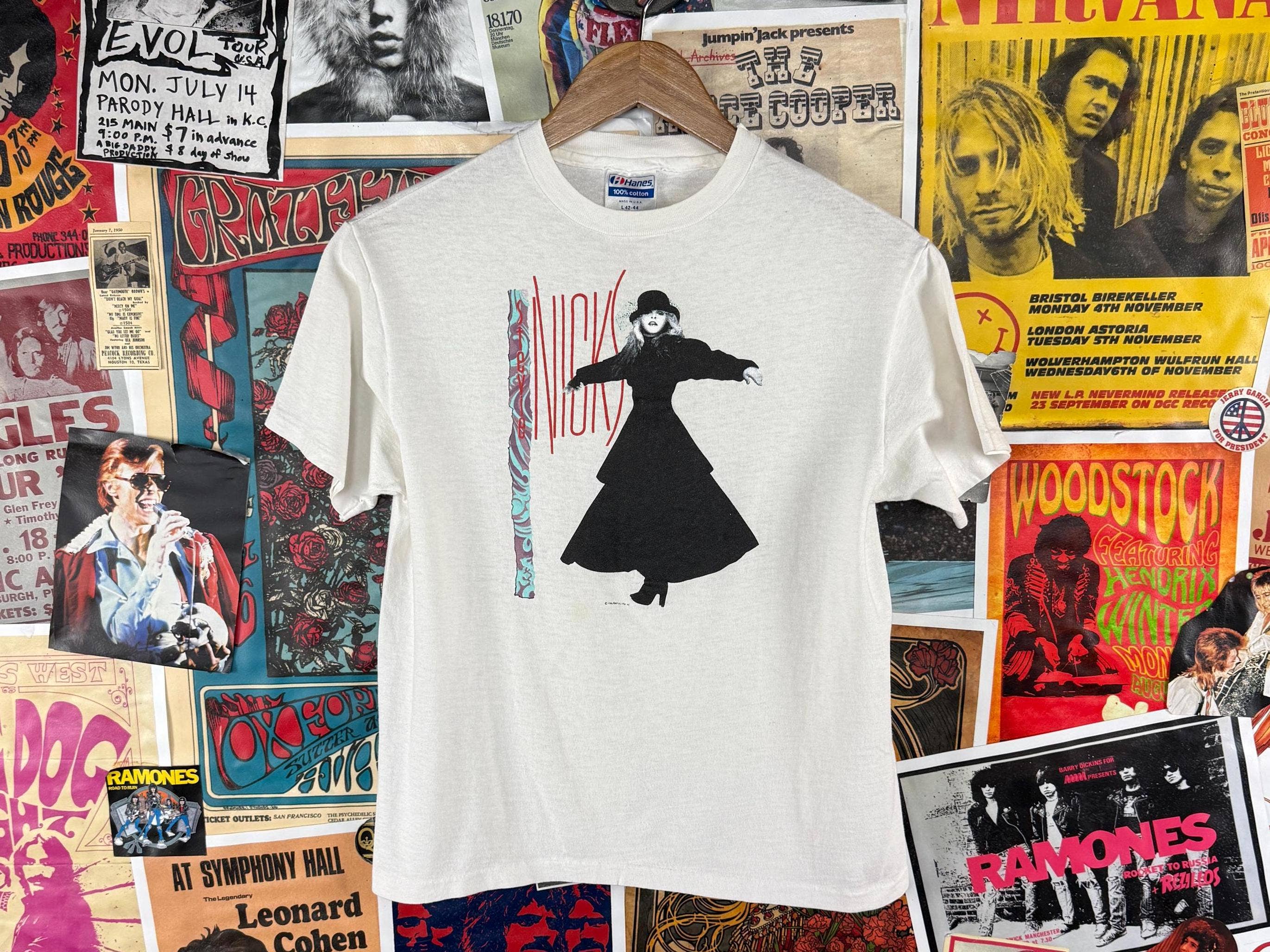 Stevie Nicks Rock A Little Magic Ball World Tour 1986 Tee