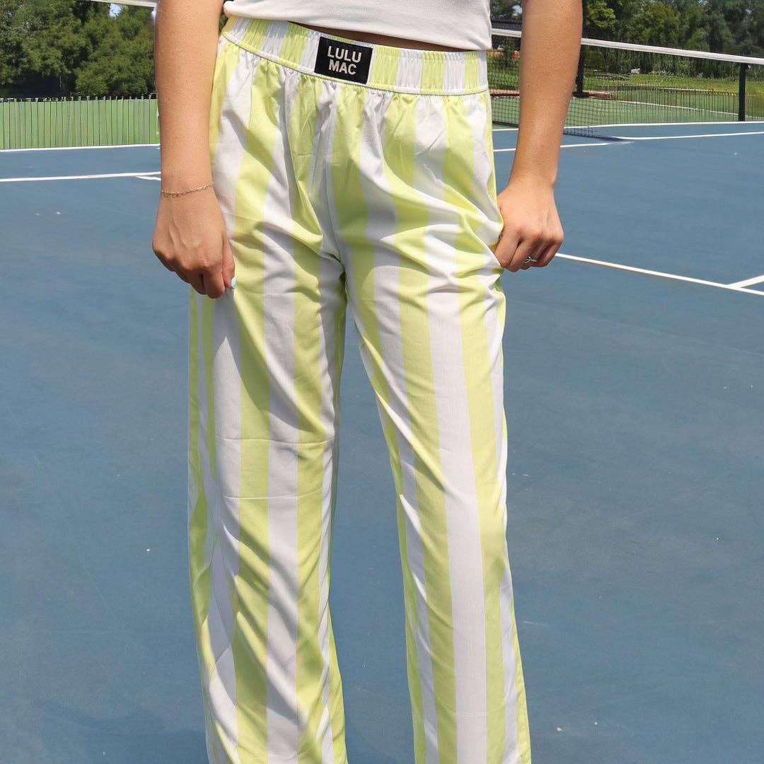Padb- Darby Stripe Pant Yellow