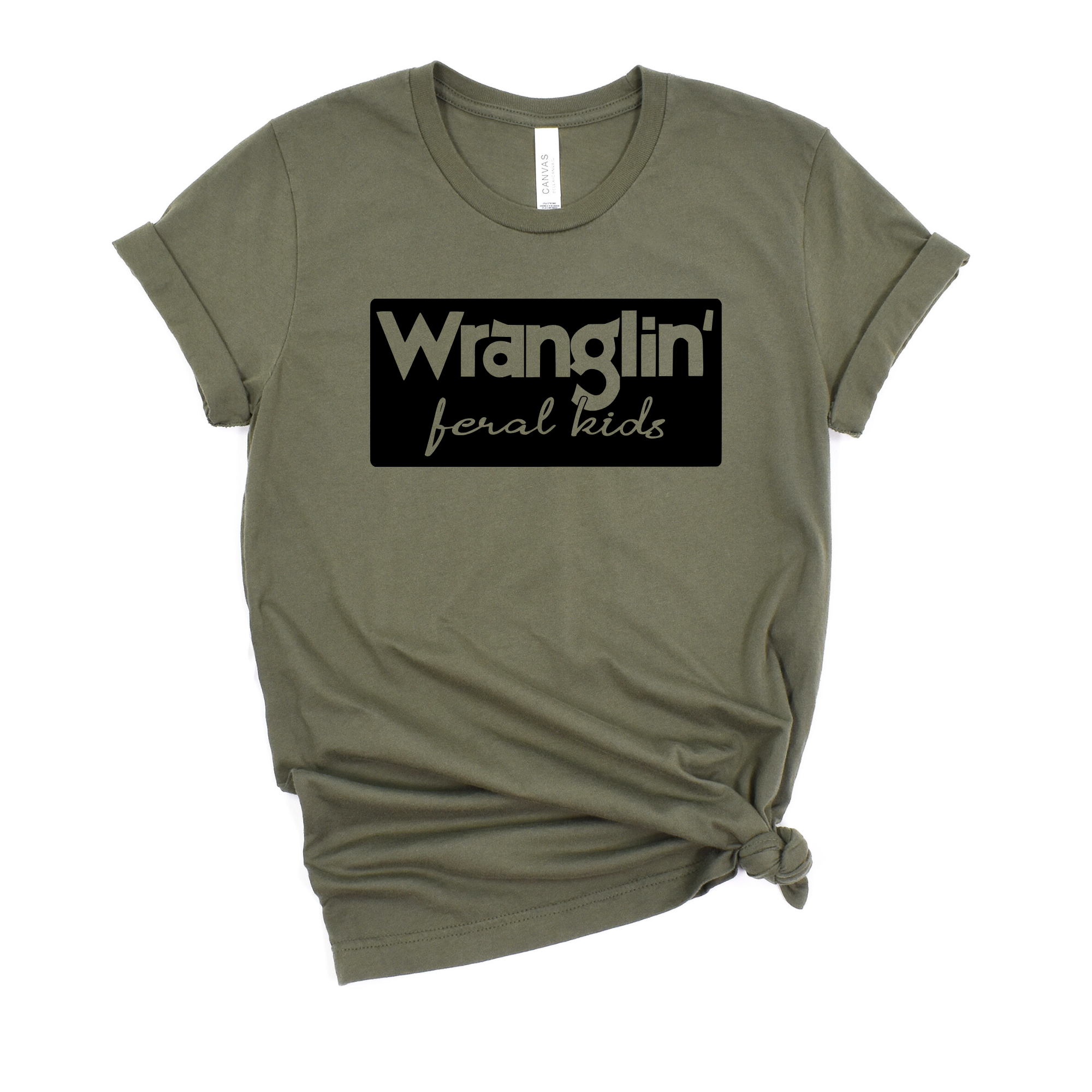Wranglin' Feral Kids Graphic Tee 247(Dtf)