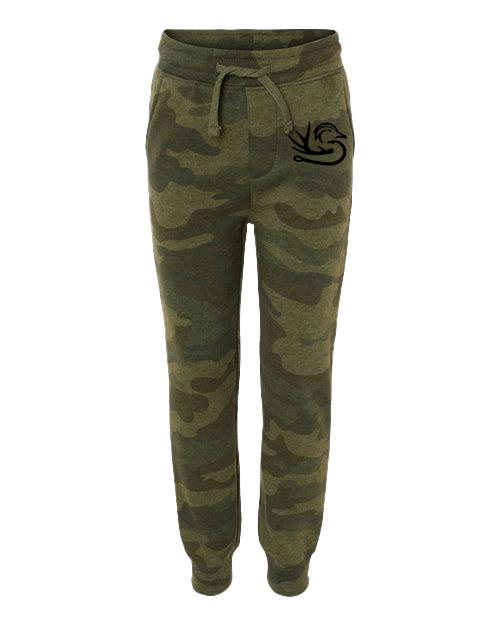 Pants - Youth Camo Classic Logo