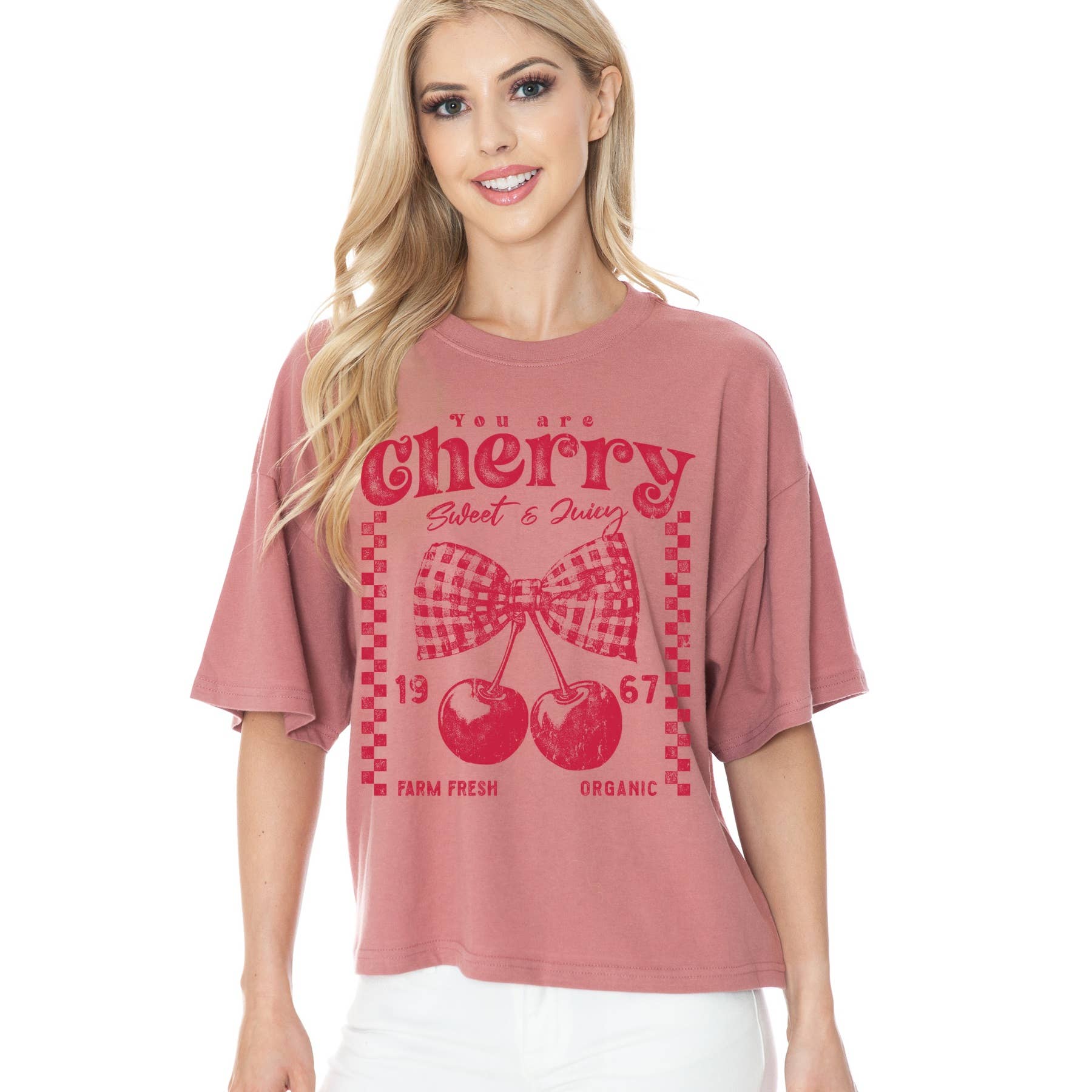 You Are Cherry Sweet and Juicy - Cropped Top