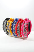 `.Game Day Team Spirit Rhinestone Headband