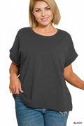 1120 Plus Cuffed Front Pocket Short Sleeve Tee SI-29095