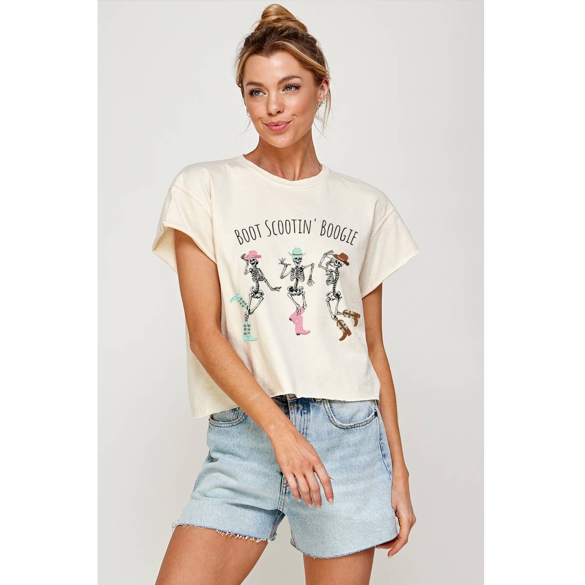 Halloween Vintage Graphic Crop Top