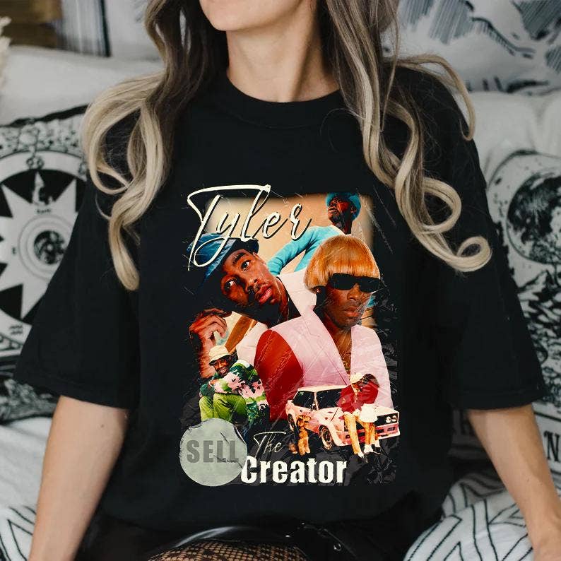 Vintage Tyler the Creator Graphic Tee - Unisex Hip Hop Shirt