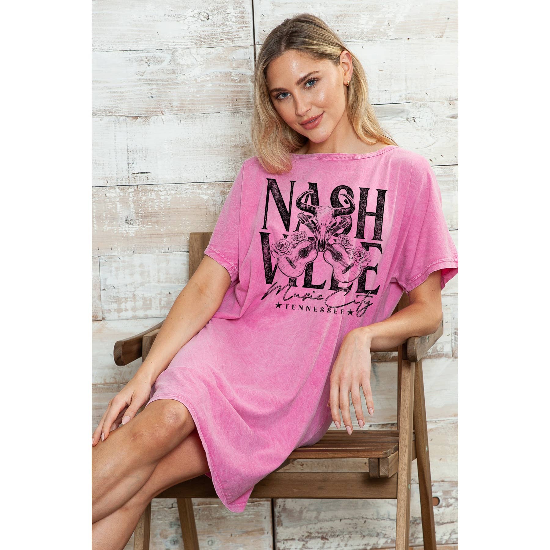 Nashville - Mineral Wash Dress