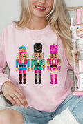 Preppy Nutcracker- Faux Sequin