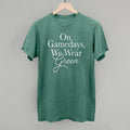 On Gamedays, We Wear Green