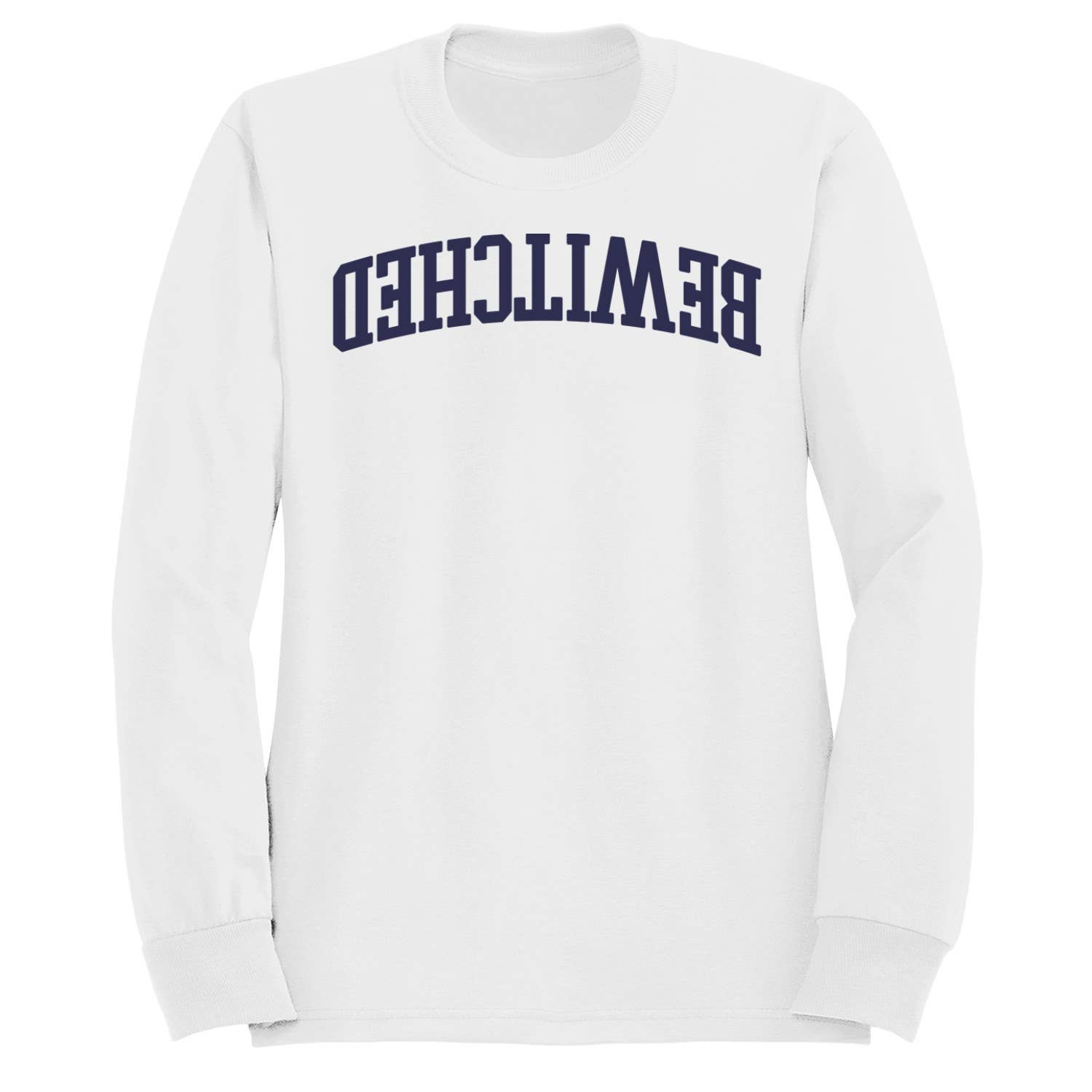 Bewitched Gothic Arched Typography Women's Sweatshirt