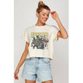 Monster Mask Vintage Graphic Crop Top