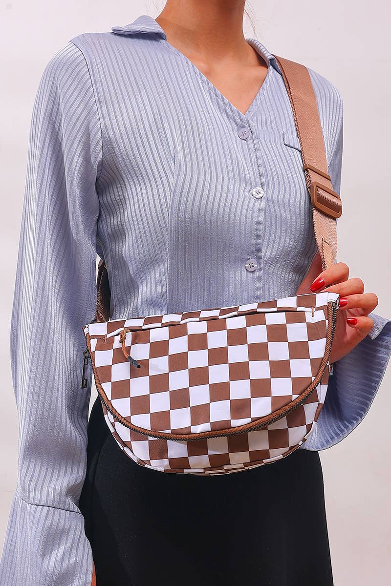 1028 All Night Festival Half Moon Bag SI-28386
