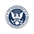 Dept of People Who Work For A Living Button