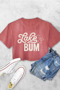 Lake Bum Women's Vintage Graphic Crop Top