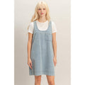 Sleeveless Denim Shift Dress