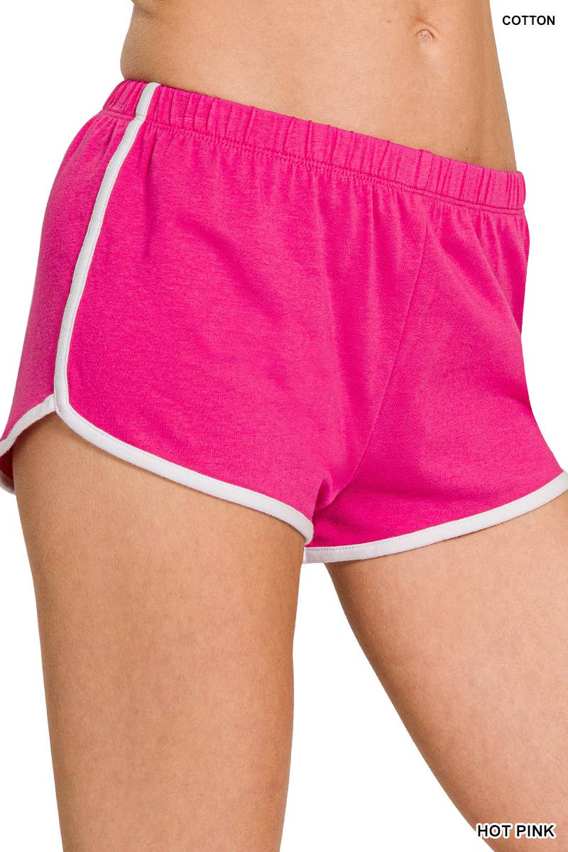 1010 Elastic Waistband Dolphin Shorts SI-27101