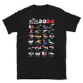 Formula 1 2024 Season T-Shirt with Circuit Designs