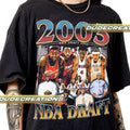 Limited 2003 Nba Draft Vintage T-Shirt, Unisex Gift Tee