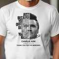 Republican Free Speech Hoodie - Thank You Charlie Kirk