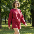 Fleece Pullover & Shorts Set