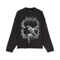 Cult's Novelty Fleece Crew Sweatshirt in Vintage Charcoal