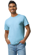 Custom Designed - T-Shirts (Light Blue) Adult, Gildan, Cotton