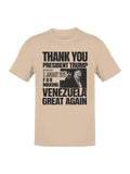 Thank You Trump Venezuela 2026 Men's T-Shirt