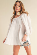 495DN Nately Off Shoulder Tunic Dress 5