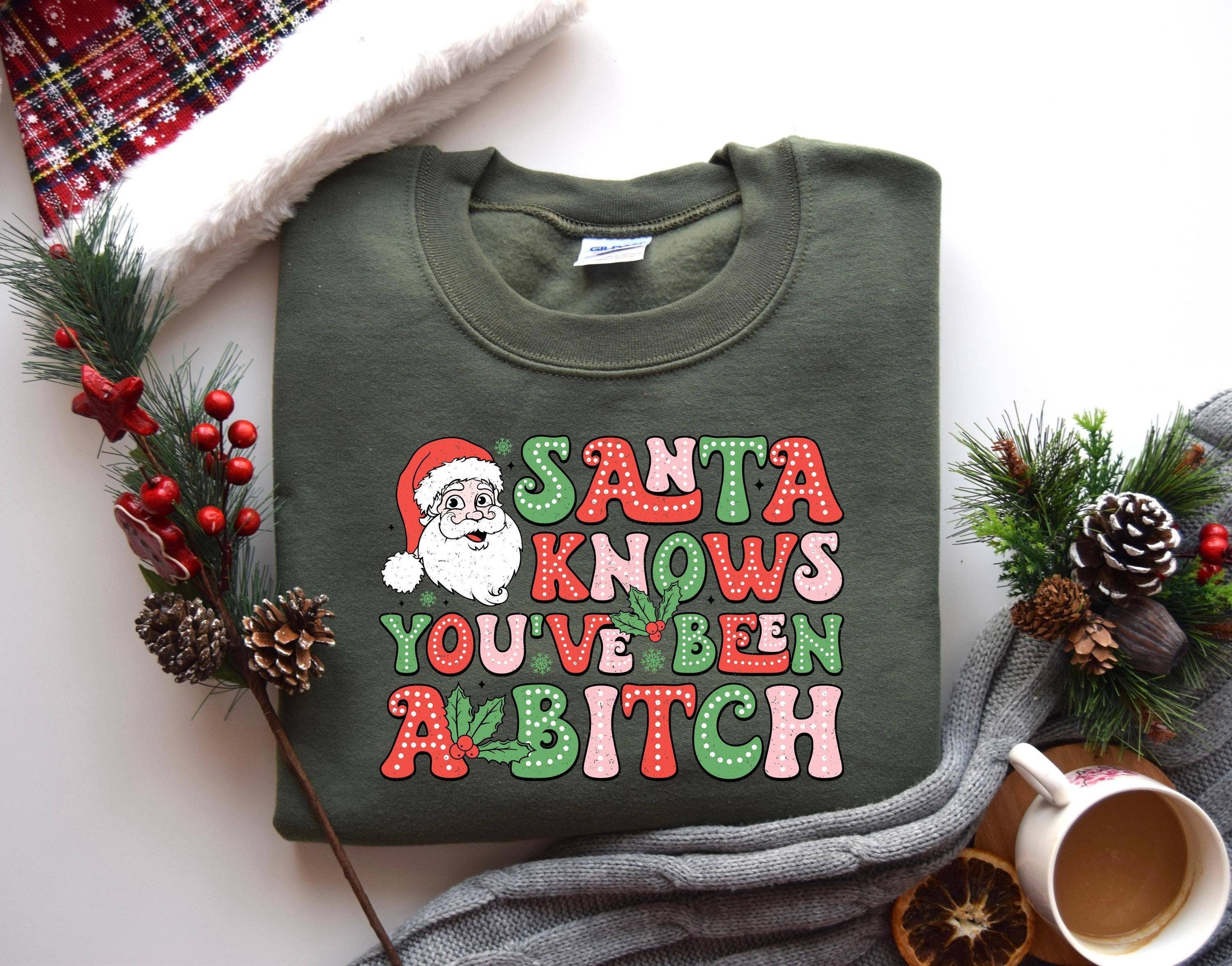 Santa Knows You've Been Naughty Shirt